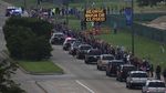 Momen Jenazah Barbara Bush Diantar ke Lokasi Pemakaman