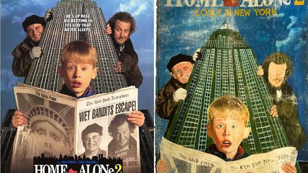Deretan Poster Film Jadul yang Dilukis Tangan di Afrika Deretan Poster Film Jadul yang Dilukis Tangan di Afrika