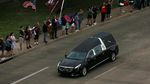Momen Jenazah Barbara Bush Diantar ke Lokasi Pemakaman