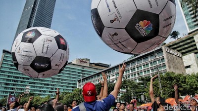 Keseruan Menyambut Piala Dunia di CFD