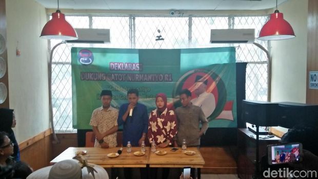 Generasi Muda Milenial deklarasi Gatot Nurmantyo capres 2019.