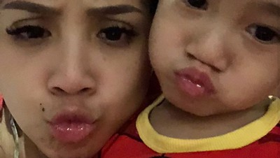 Ekspresi Sama, Nagita dan Rafathar Makin Mirip di Foto-foto Ini