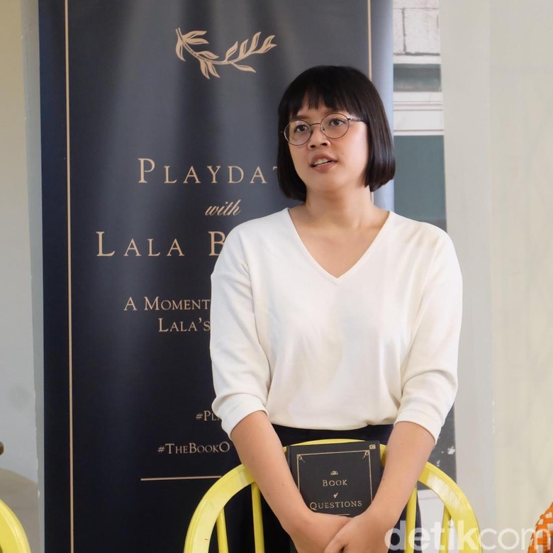 Lala Bohang Punya Metode Unik untuk Susun The Book of Questions Lala Bohang Punya Metode Unik untuk Susun The Book of Questions