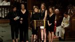 Foto: Obama hingga Clinton di Upacara Pemakaman Barbara Bush