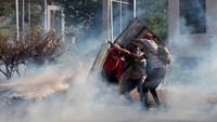 Disebutkan Bautista bahwa polisi menyerang para demonstran karena diktator tidak suka orang-orang berunjuk rasa. Unjuk rasa besar-besaran digelar di ibu kota Managua dan sekitarnya. (Foto: Dok. REUTERS/Jorge Cabrera)