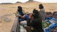 Kereta ini menempuh perjalanan sekitar 700 km antara Zouerat dan Nouadhibou yang berlangsung sekitar 12 hingga 20 jam. IG @mykolas_juodele/Istimewa.