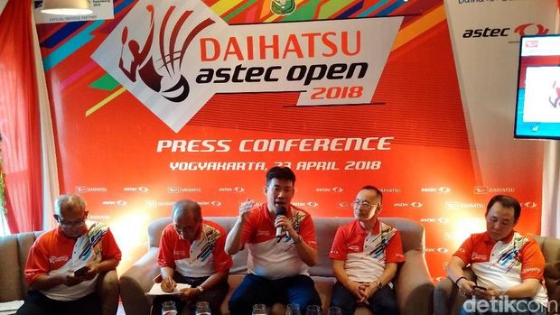 Turnamen Bulutangkis Astec Terbuka 2018 Sambangi Yogyakarta