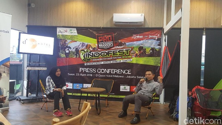 Foto: Konferensi pers Indofest 2018 (Syanti Mustika/detikTravel) Foto: Konferensi pers Indofest 2018 (Syanti Mustika/detikTravel)