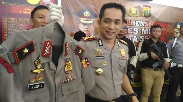 Polisi gadungan berpangkat Brigjen diamankan Polres Jaksel