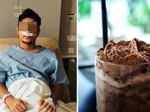 Pria Ini Harus Lakukan Bedah Sinus Karena Terlalu Banyak Minum Es Susu Cokelat!