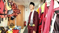 Salah satu sudut ruangan di Kapal Rainbow Warrior.