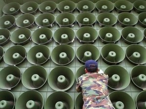 Korsel Setop Siaran Propaganda via Speaker di Perbatasan Korut