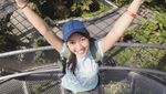 Foto: Liburannya Pilot Muda Melinda Alfred