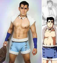 Cosplayer Ini Bisa Jadi Siapa Saja, dari Tarzan hingga Squidward