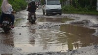 Jalan ini adalah penghubung dari Kabupaten Serang ke Lebak. Kata Narib, jalan ini sudah rusak sejak 10 tahun lalu.