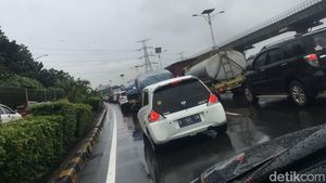 Titik Kemacetan di Tol Jagorawi dan Tangerang Menuju Jakarta Pagi Ini