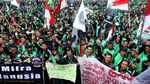 Aksi Demo Ojol di Depan DPR Hari Ini
