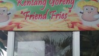 Kentang goreng rasa teman goreng nih. Usahakan jangan makan teman ya! Foto: Istimewa