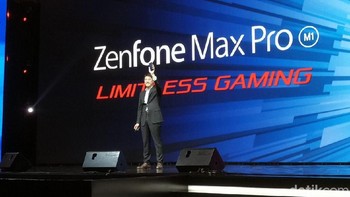 Suasana peluncuran Zenfone Max Pro (M1). Foto: Muhammad Alif Goenawan/detikINET