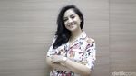 Cantiknya Nagita Slavina dengan Piyama