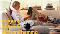 Tampak seorang ibu dan anak dihadirkan di cover katalog IKEA. Pinterest/Istimewa.