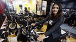 Berpenampilan Gagah, Moge Triumph Unjuk Gigi di IIMS 2018