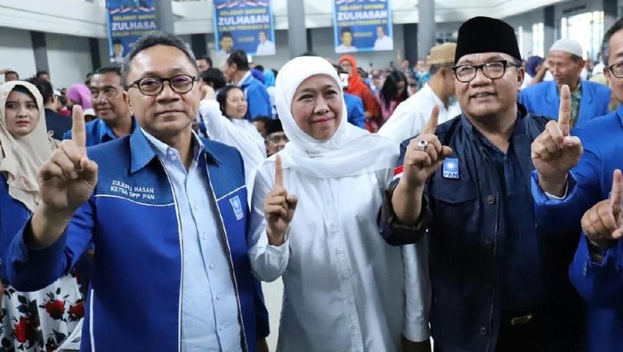Salawatan Bareng Khofifah, Zulkifli Hasan: PAN Pilih yang Amanah