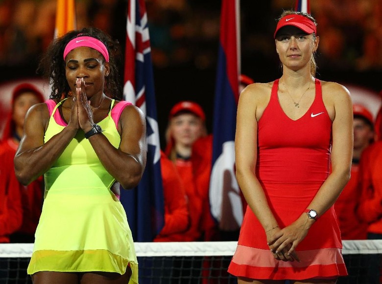 Sharapova Takkan Pernah Berteman dengan Serena Sharapova Takkan Pernah Berteman dengan Serena