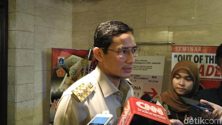 Pilkada 2018, Sandiaga Minta Daerah Contoh Netralitas PNS DKI Pilkada 2018, Sandiaga Minta Daerah Contoh Netralitas PNS DKI