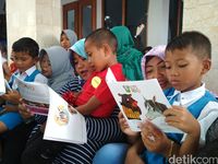 Keren, 1.000 Anak Ikuti Even Baca Buku Massal di Tulungagung
