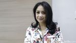 Cantiknya Nagita Slavina dengan Piyama