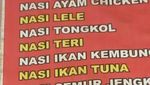 Kocak! Tulisan Nama Menu Makanan Ini Bikin Ketawa Ngakak