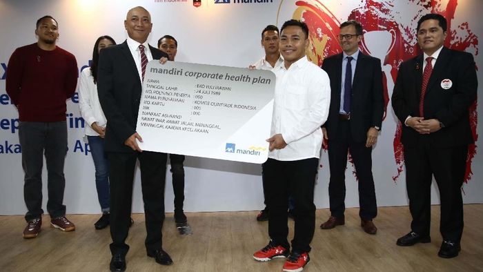 Atlet Indonesia mendapat asuransi saat berlaga di Asian Games 2018. (Foto: Agung Pambudhy/detikcom) Atlet Indonesia mendapat asuransi saat berlaga di Asian Games 2018. (Foto: Agung Pambudhy/detikcom)