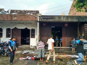 Jumlah Rumah Rusak akibat Puting Beliung di Yogya Tambah Jadi 162
