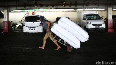 Tempat Parkir Ini Akan Jadi Lokasi Penampungan Pedagang Blok G Tn Abang