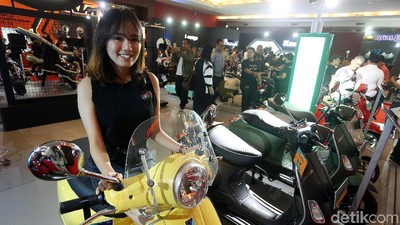 Jadi Andalan Piaggio, Vespa Sprint dan Primavera 150 Mejeng di IIMS 2018