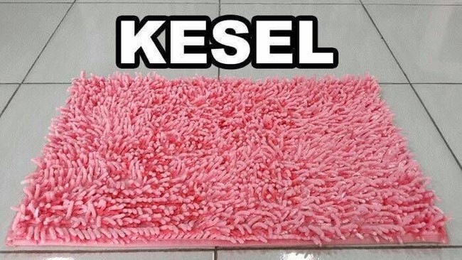 Keset bukan kesel Foto: Istimewa