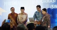 Suasana acara peresmian aplikasi SIMPEL