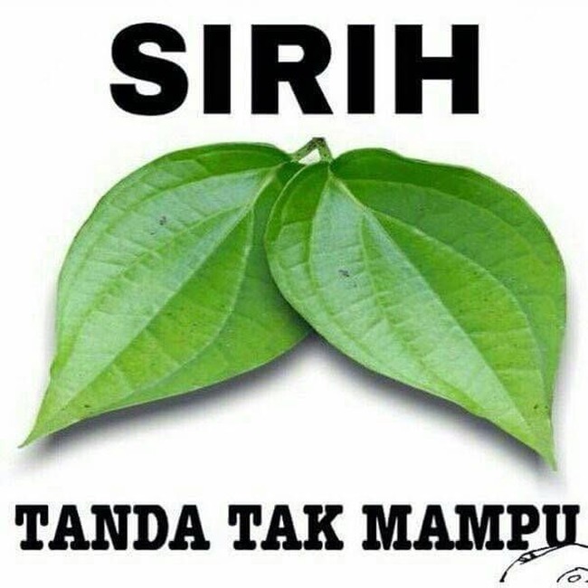 Sebenarnya adalah sirik tanda tak mampu Foto: Istimewa