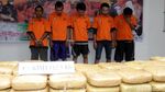 Penyelundupan 142 Kg Ganja Jaringan Lapas Digagalkan Polisi