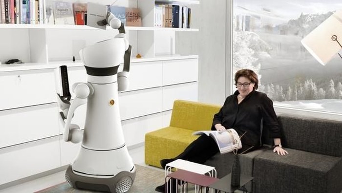 Ilustrasi robot di rumah. Foto: silicon-saxony Ilustrasi robot di rumah. Foto: silicon-saxony