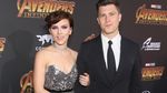 Kemesraan Scarlett Johansson dan Pacar Barunya di Premier Infinity War