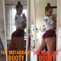 Para selebgram di Instagram sering tampil tanpa selulit. Menurut Chessie, kenyataannya mereka tak selalu sempurna seperti itu. Foto: Instagram Chessie King