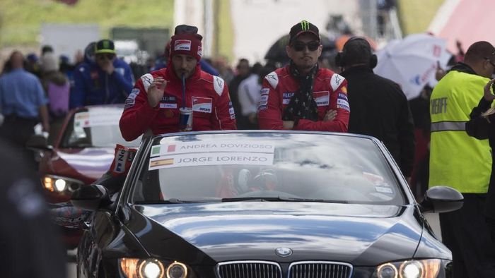 Ducati mengecewakan di Austin, tapi Andrea Dovizioso memimpin klasemen. (Foto: Getty Images/Getty Images) Ducati mengecewakan di Austin, tapi Andrea Dovizioso memimpin klasemen. (Foto: Getty Images/Getty Images)
