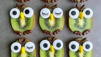 Si kecil pasti suka kalau dibawakan bekal burung hantu ini. Terlihat mudah namun hasilnya sangat menggemaskan. Foto: Instagram @foodbites