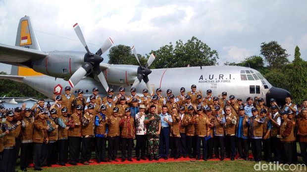 Panglima TNI meresmikan 4 pesawat koleksi baru Museum Pusat TNI AU Dirgantara Mandala Yogyakarta dan Museum Engine R.Ahmad Imanullah.