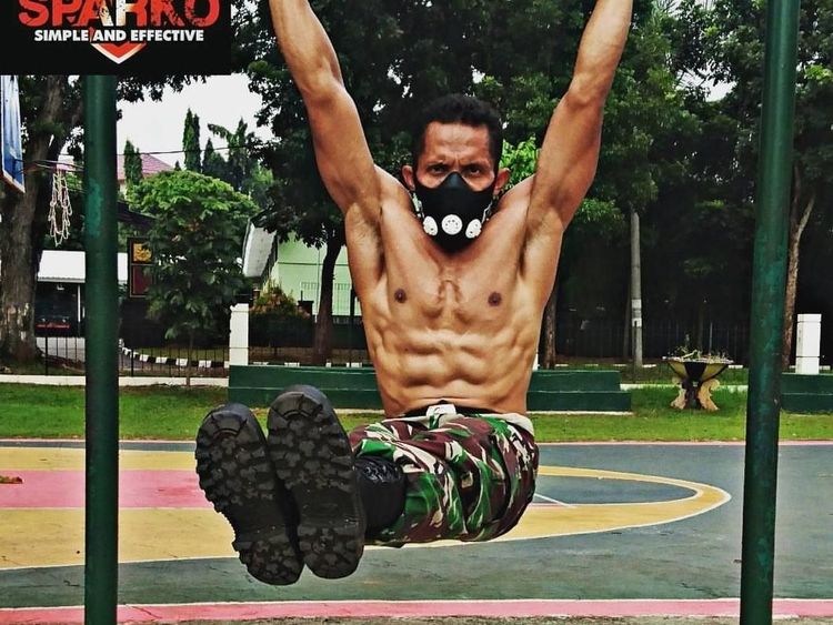 Foto: Kekarnya Mayor Eka Wira, Prajurit Sparta dari TNI