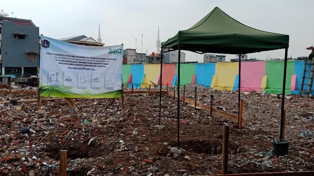 Wali Kota Jakut resmikan peletakan batu pertama musala Kampung Akuarium