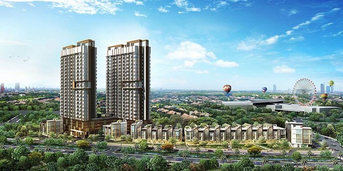 Apartemen Ini Hanya Berjarak 250 Meter dari AEON Mall JGC