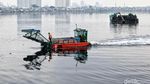 Foto: Waduk Pluit Dibersihkan